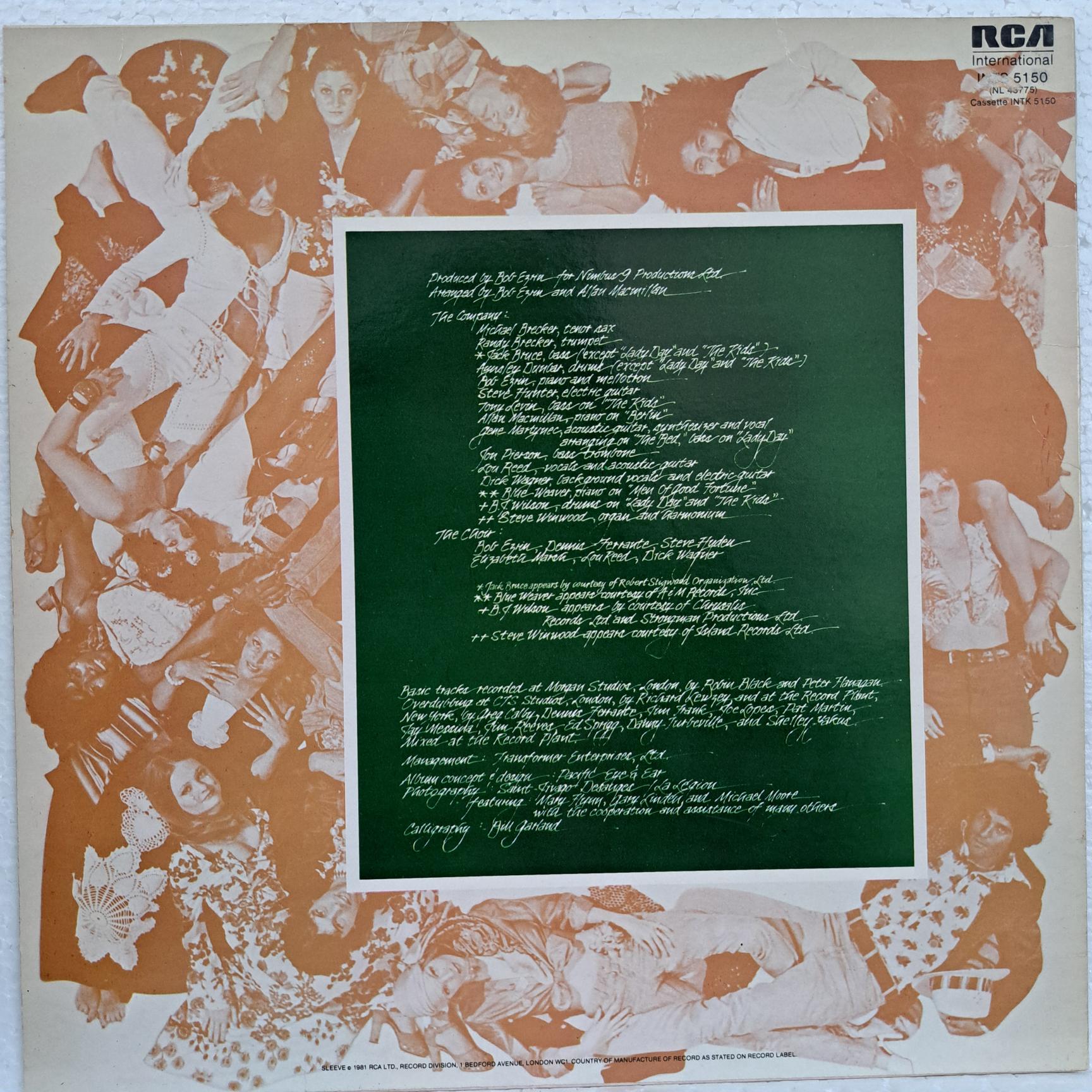 Lou Reed – Berlin Disc VINIL LP VG VG- - imagine 2