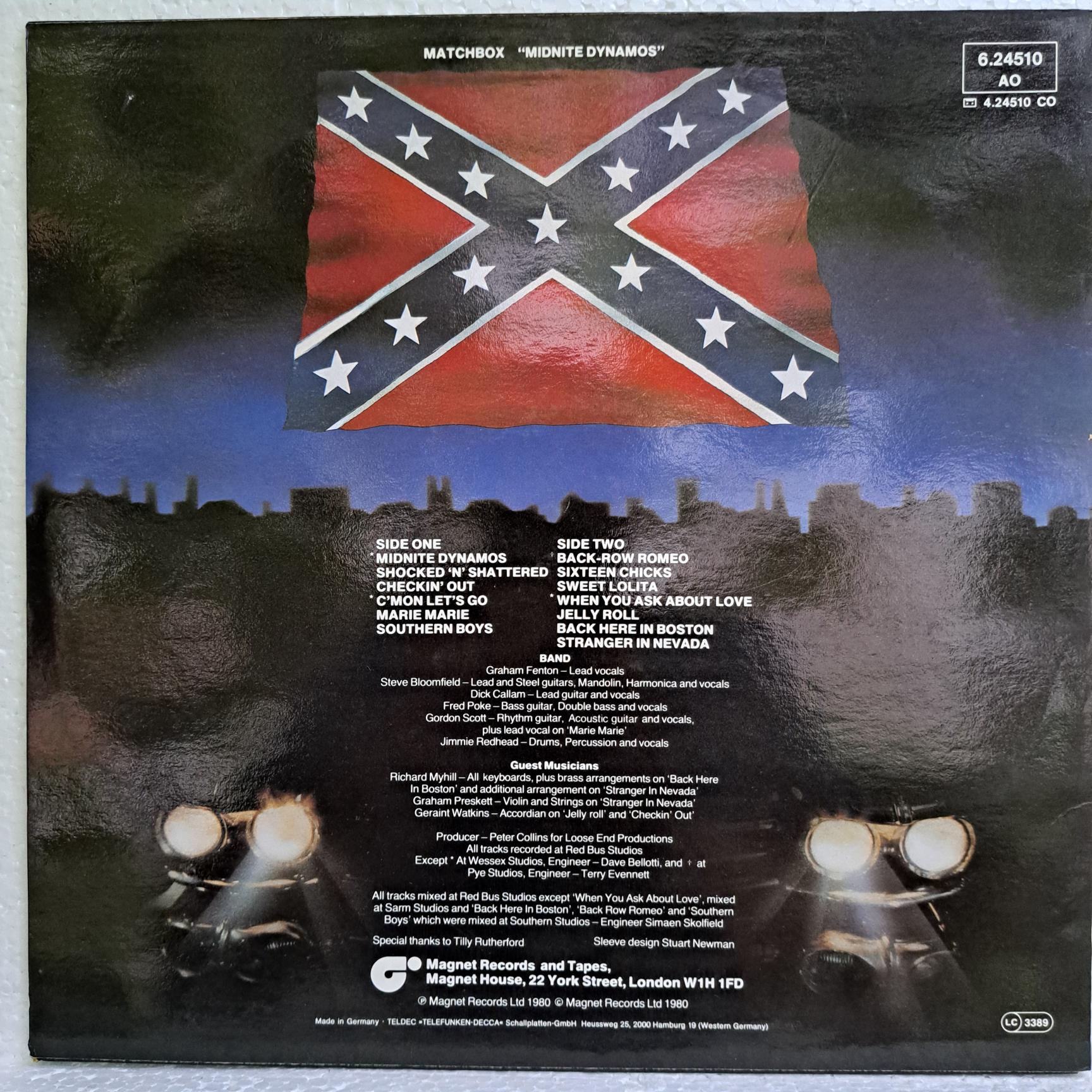 Matchbox – Midnite Dynamos Disc VINIL LP VG+ (BOX5) - imagine 2