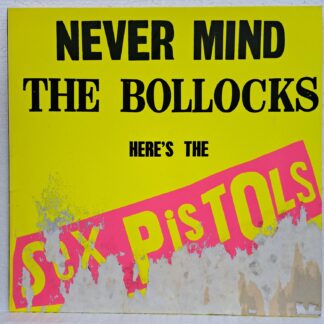 Sex Pistols – Never Mind The Bollocks Here's The Sex Pistols Disc VINIL LP VG+