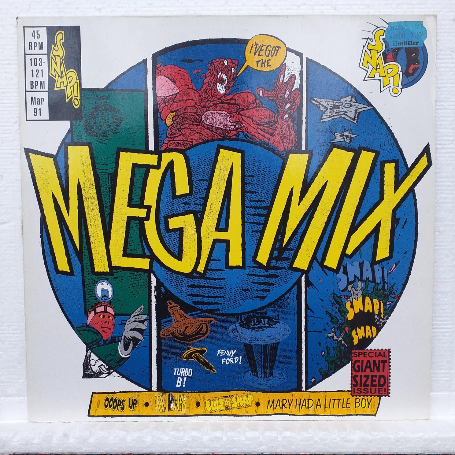 Snap! – Mega Mix Disc VINIL MAXI VG+ (REPOSTAT)