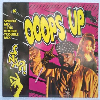 Snap! – Ooops Up (Sphinx Mix) + (The Double Trouble Mix) Disc VINIL MAXI VG+ (BOX5)