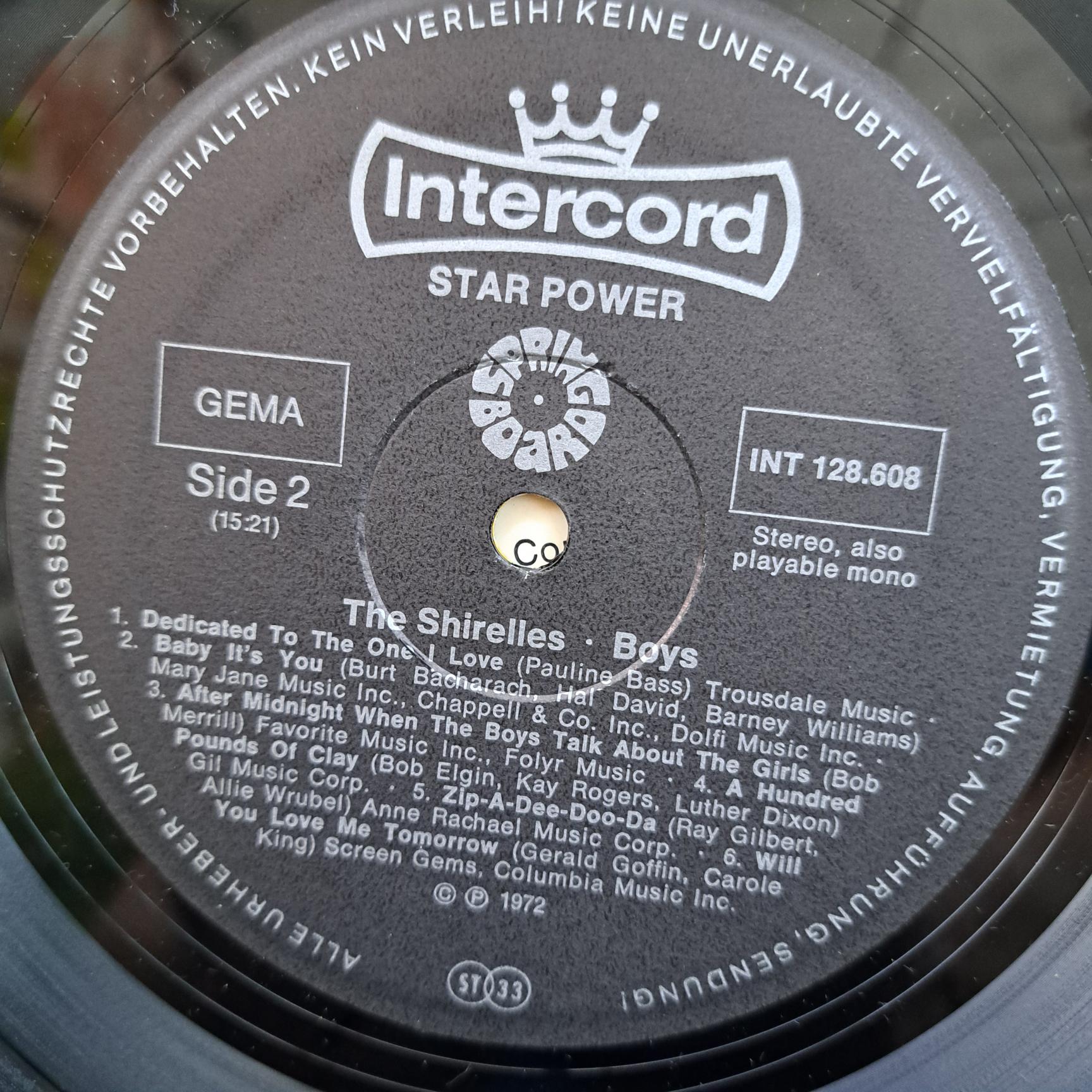 The Shirelles – Boys Disc VINIL LP VG VG+ (box7) - imagine 2