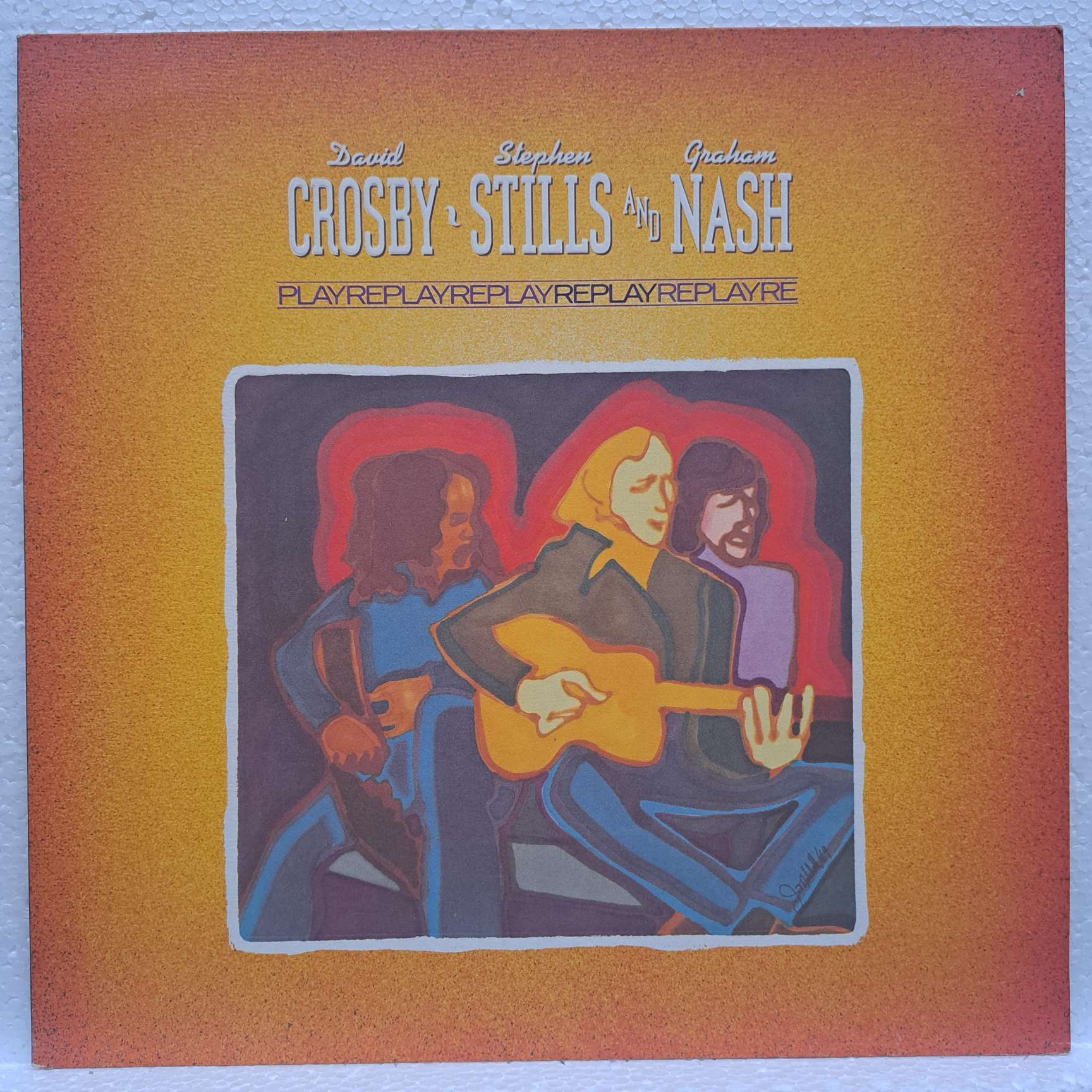 Crosby, Stills & Nash – Replay Disc VINIL LP VG+ (boxE)