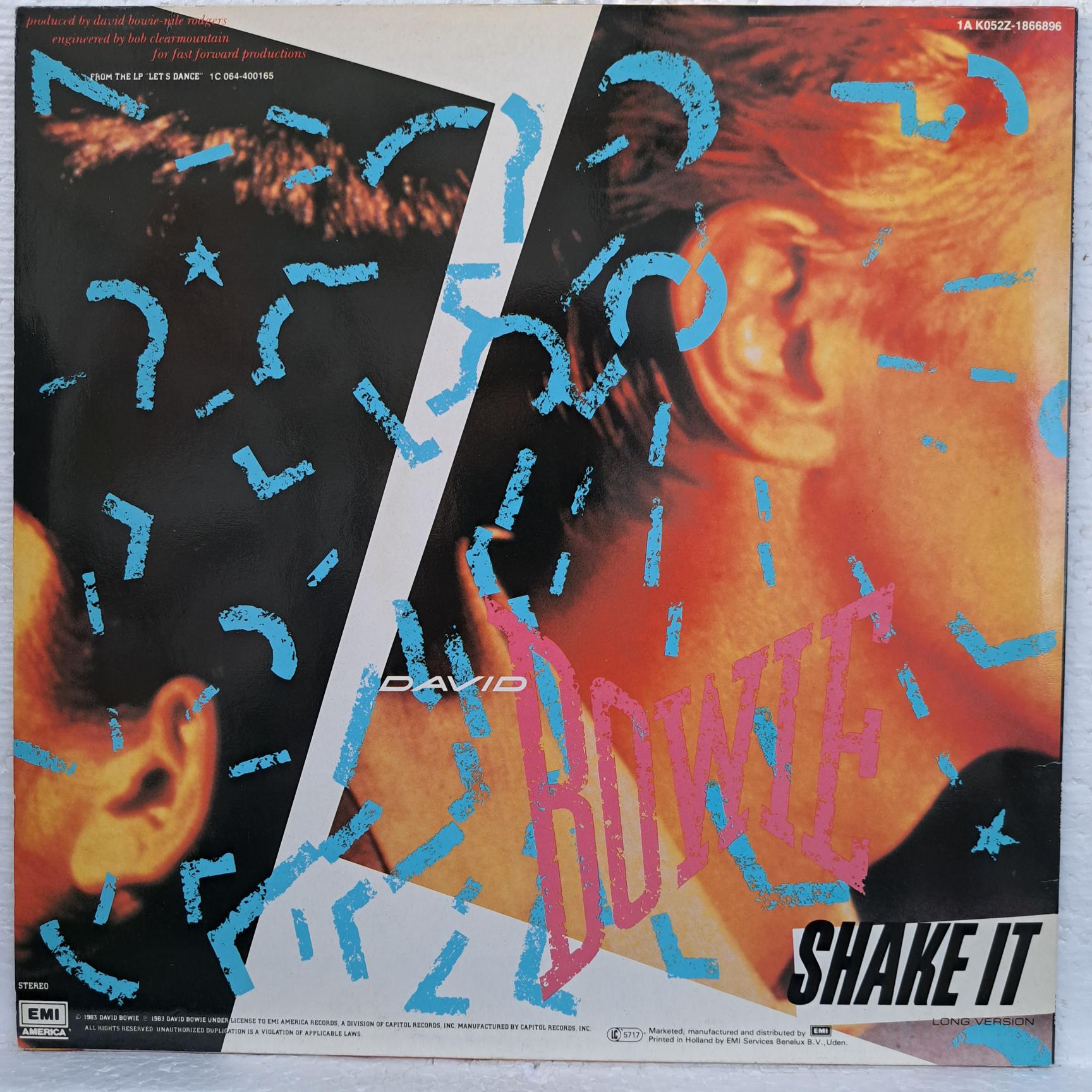 David Bowie – China Girl (Long Version) - Disc VINIL MAXI VG+ (box6) - imagine 3