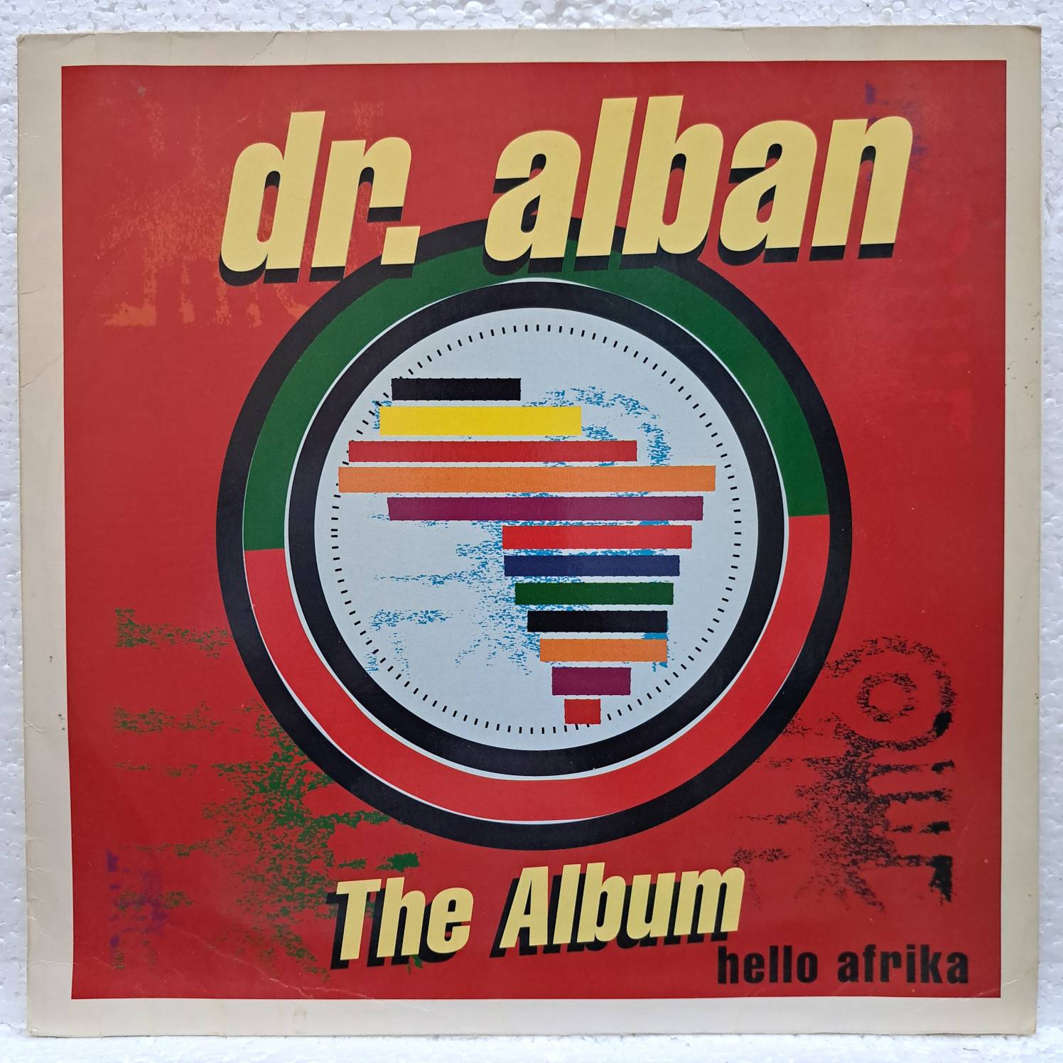 Dr. Alban – Hello Afrika (The Album) VINIL LP VG VG+ (BOXD) FOARTE PUTIN DEFORMAT