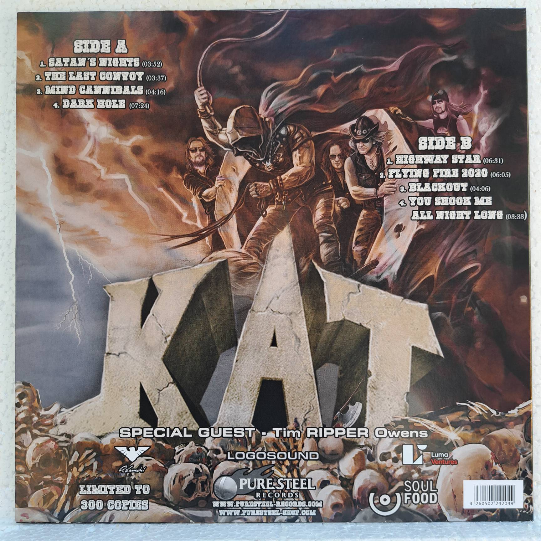 Kat – The Last Convoy – Disc VINIL LP VG+ (ca și nou) (boxD) - imagine 3