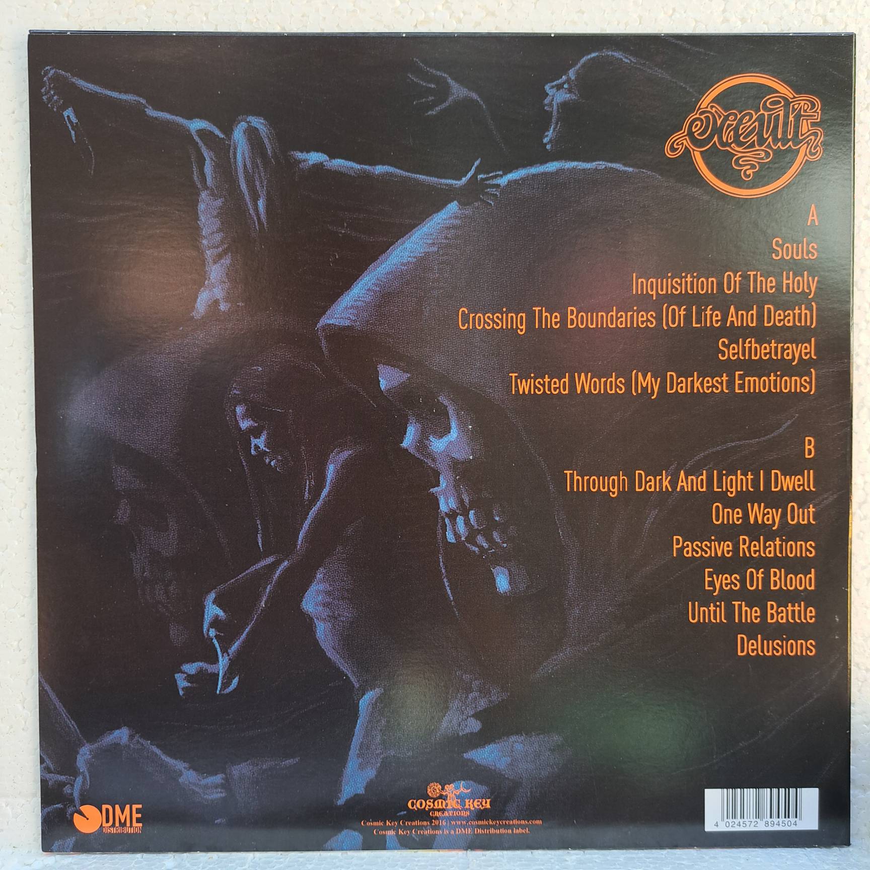 Occult– The Enemy Within – Disc VINIL LP VG+ (ca și nou) (boxD) - imagine 3