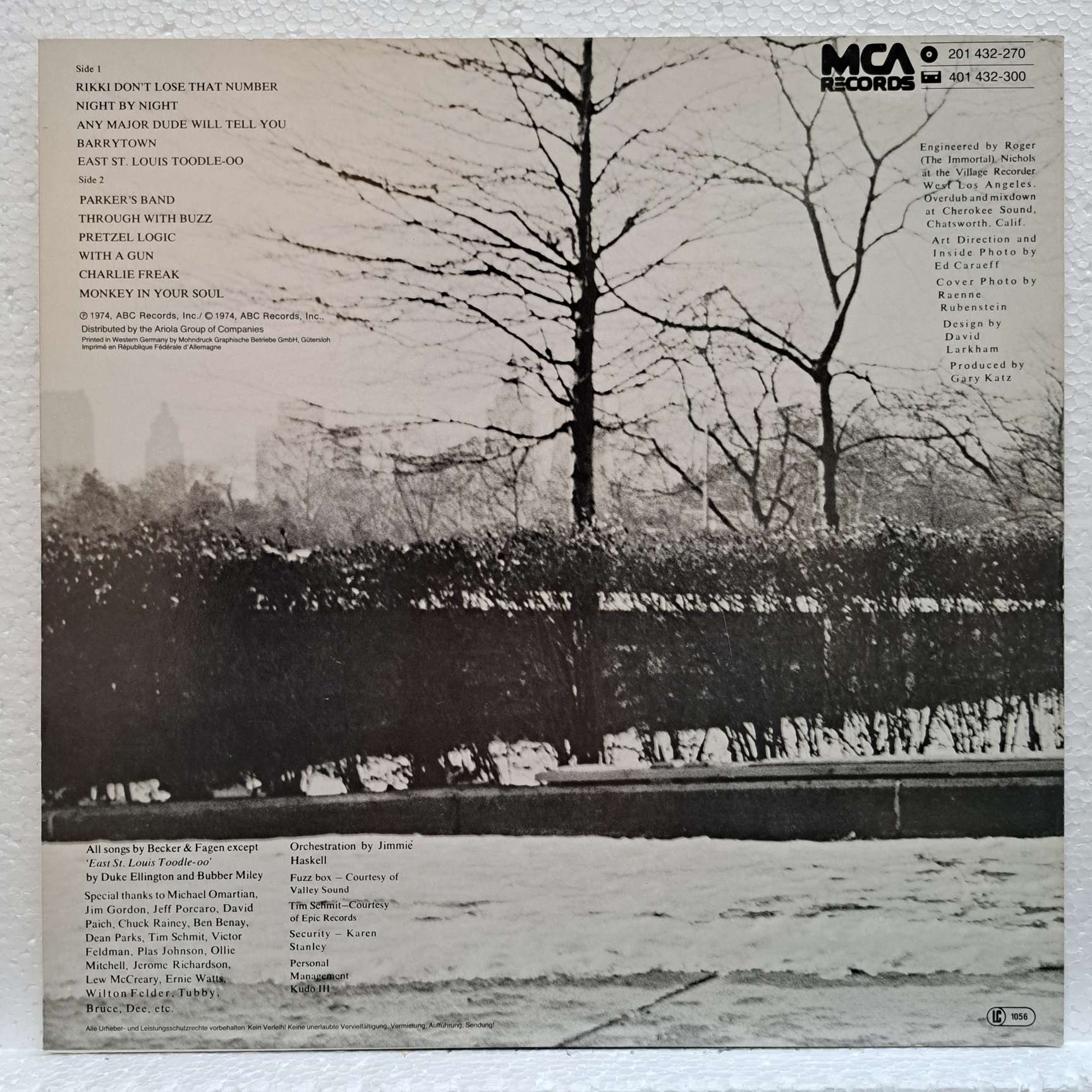 Steely Dan – Pretzel Logic Disc VINIL LP VG+ (boxE) - imagine 3