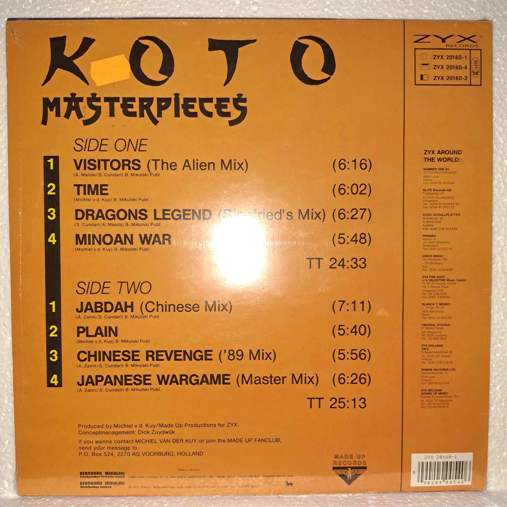 Koto – Masterpieces Disc VINIL LP VG VG- (BOXF) - imagine 3