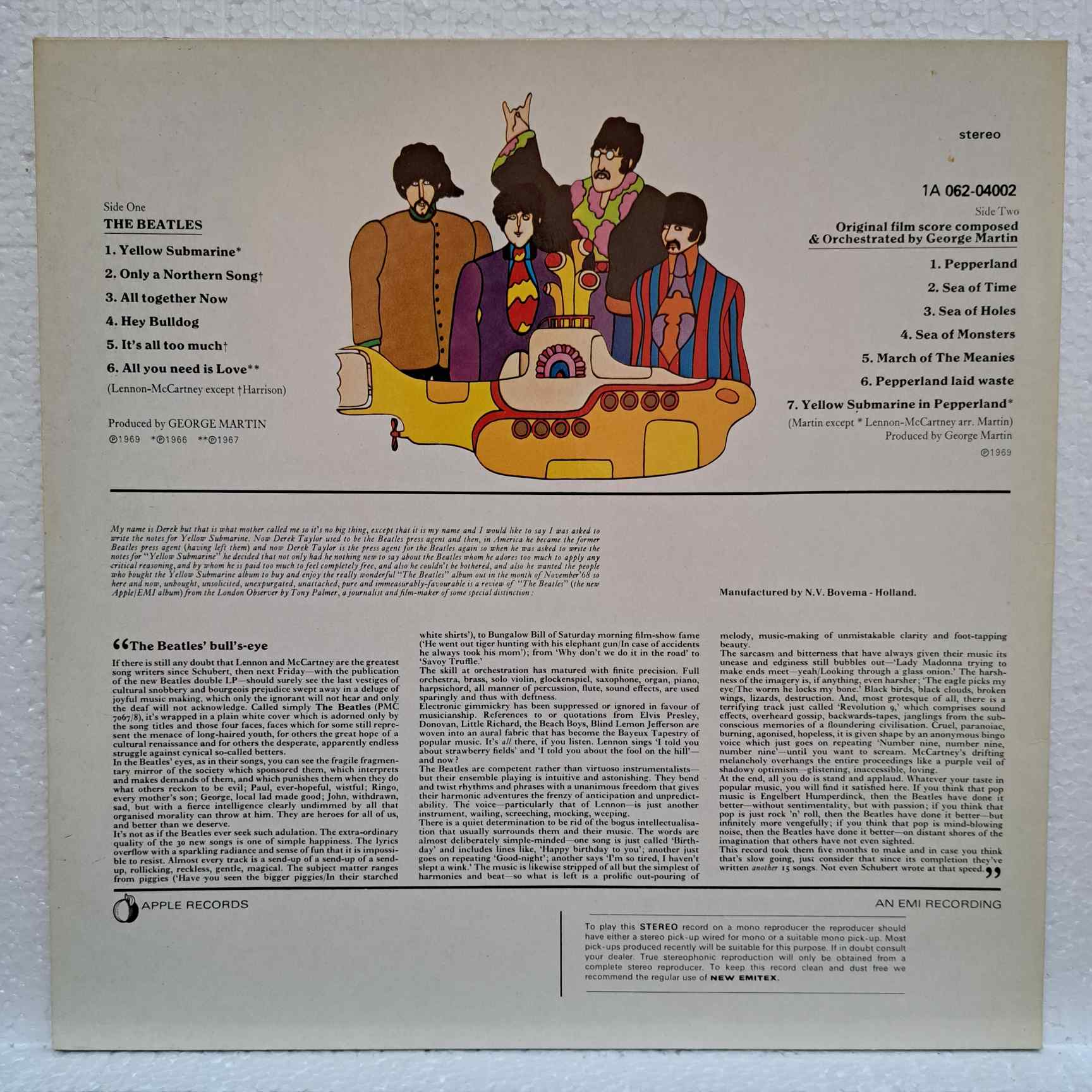 The Beatles – Yellow Submarine Disc VINIL LP VG+ (BOXG) - imagine 3