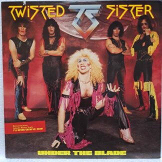 Twisted Sister ‎– Under The Blade    Disc VINIL LP VG+ (BOXG)   USA