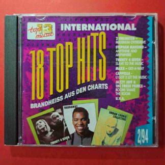 18 Top Hits International 2/94 – Twenty 4 Seven,  Cappella, Odyssey, Al Green, - Loft CD audio (C1)