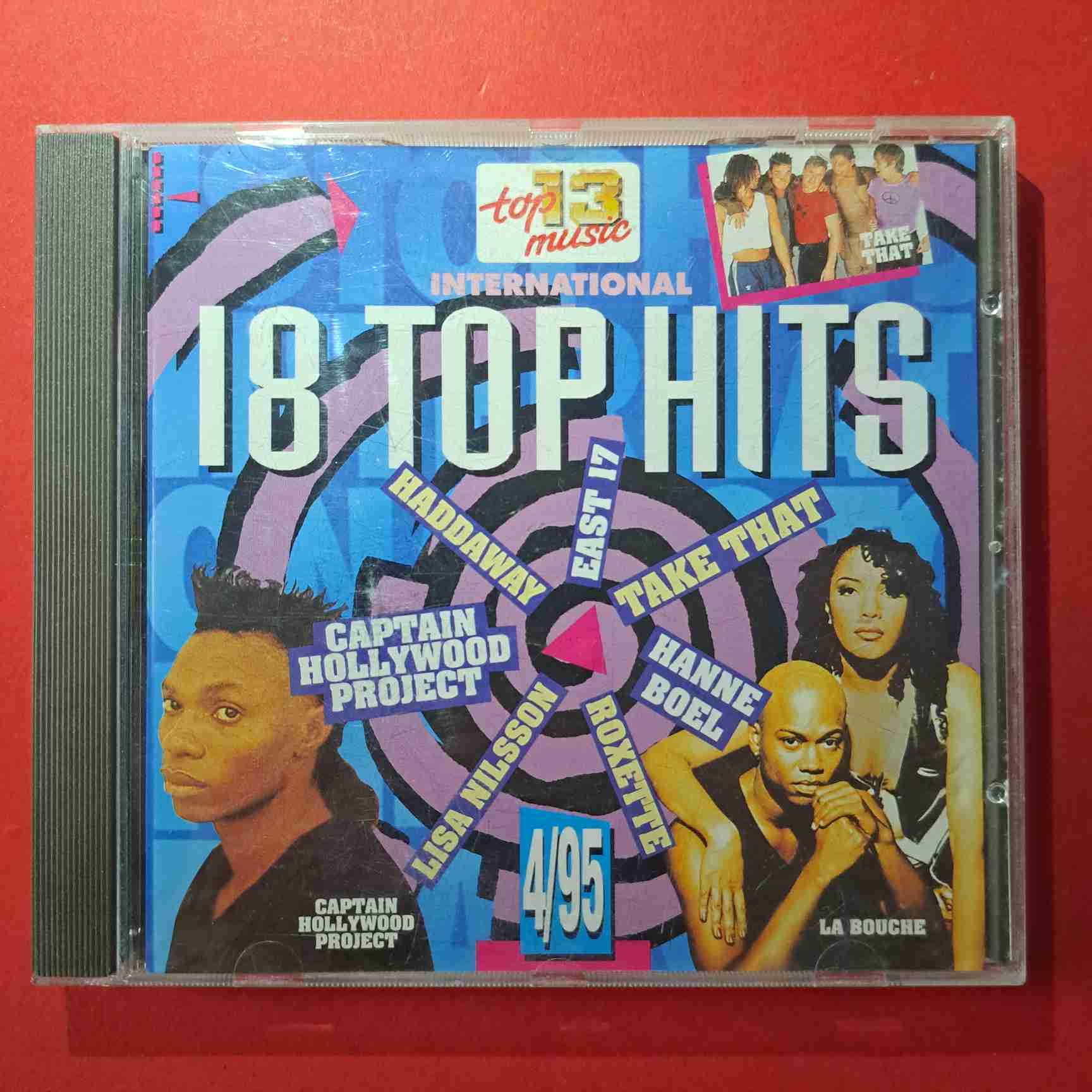 18 Top Hits International 4/95 – Snap!, Roxette, Smokie, Pharao – CD audio (C1) (R)