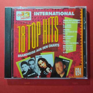 18 Top Hits International 6/94 – Joe Cocker, D.J. Bobo, Dr. Alban, TNN – CD audio (C1)