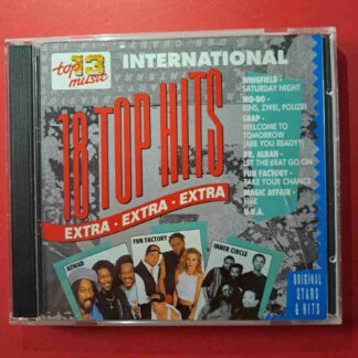 18 Top Hits International Extra – Snap, Smokie, Dr. Alban, Inner Circle - CD audio (C1)