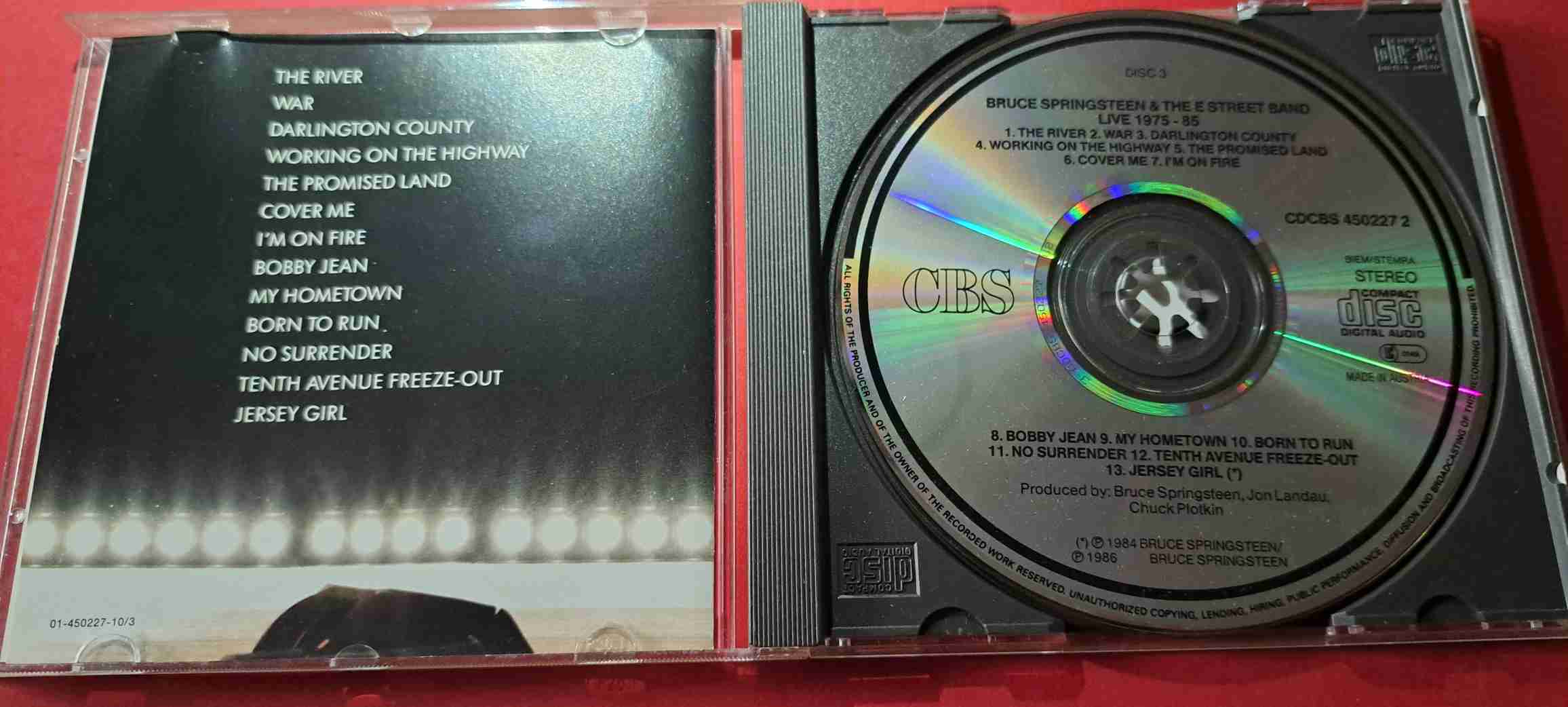 Bruce Springsteen & The E Street Band – Live 1975-85 – 3CD audio (C1) - imagine 2