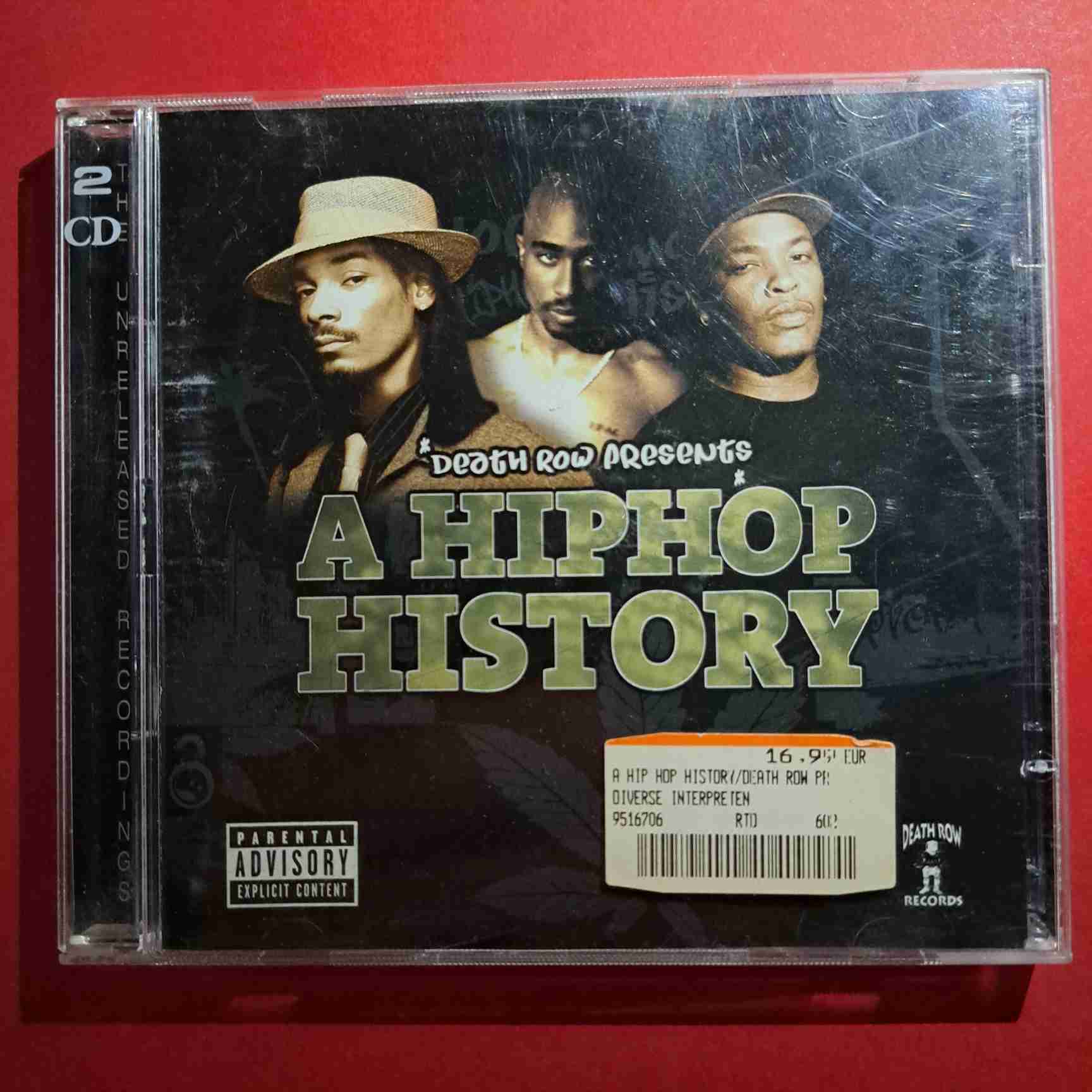 Death Row Presents: A Hip Hop History CD audio (C1)