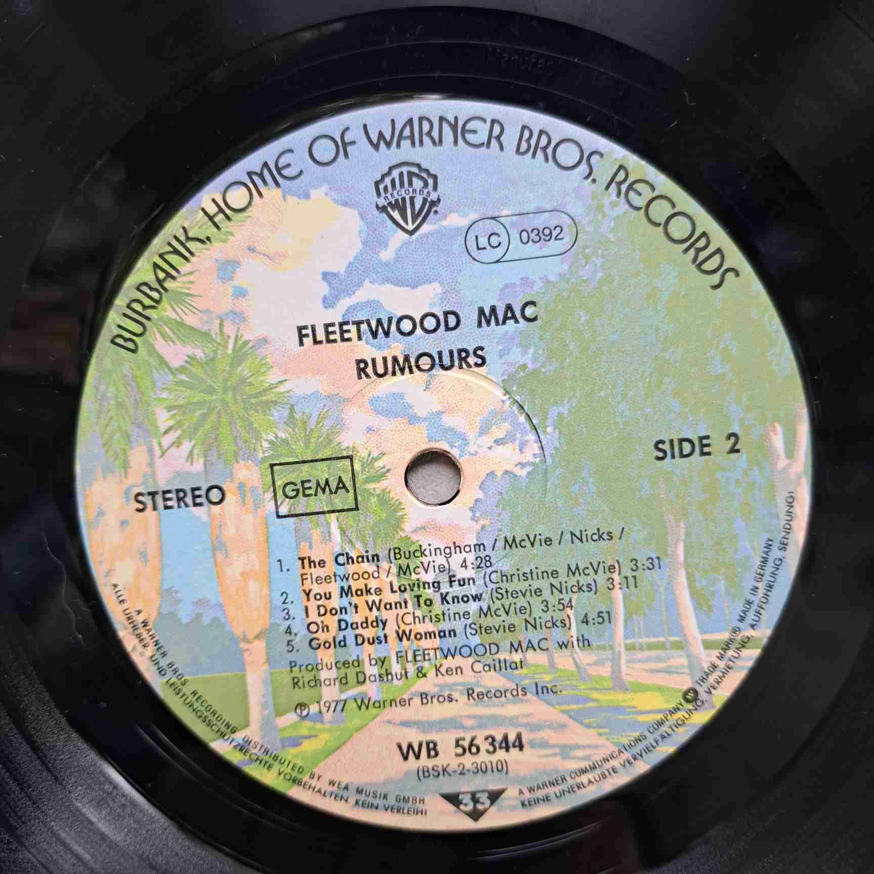 Fleetwood Mac – Rumours - Disc VINIL LP VG VG- boxP - imagine 2
