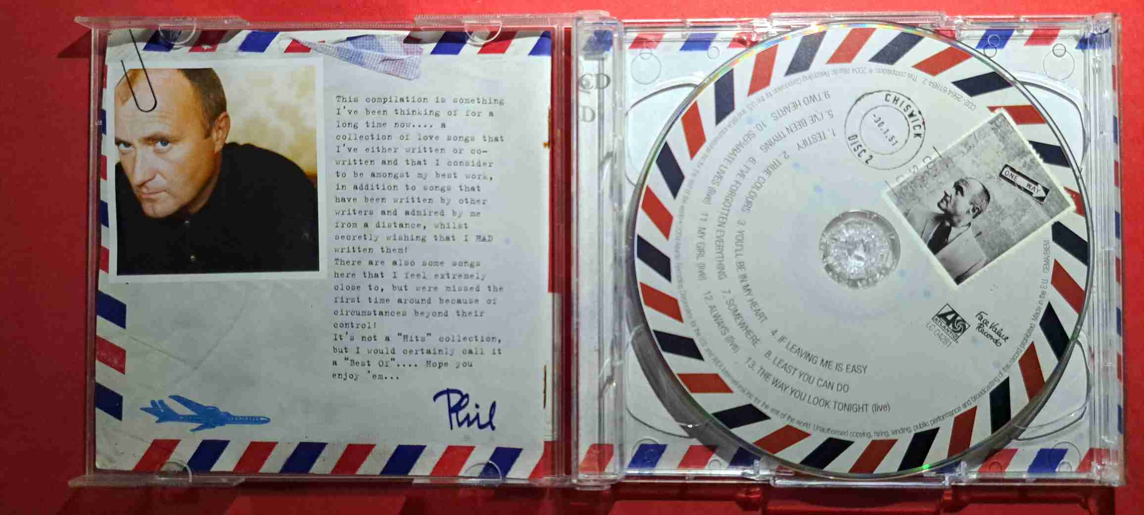 Phil Collins – Love Songs (A Compilation... Old And New) – 2CD audio (C1) - imagine 2