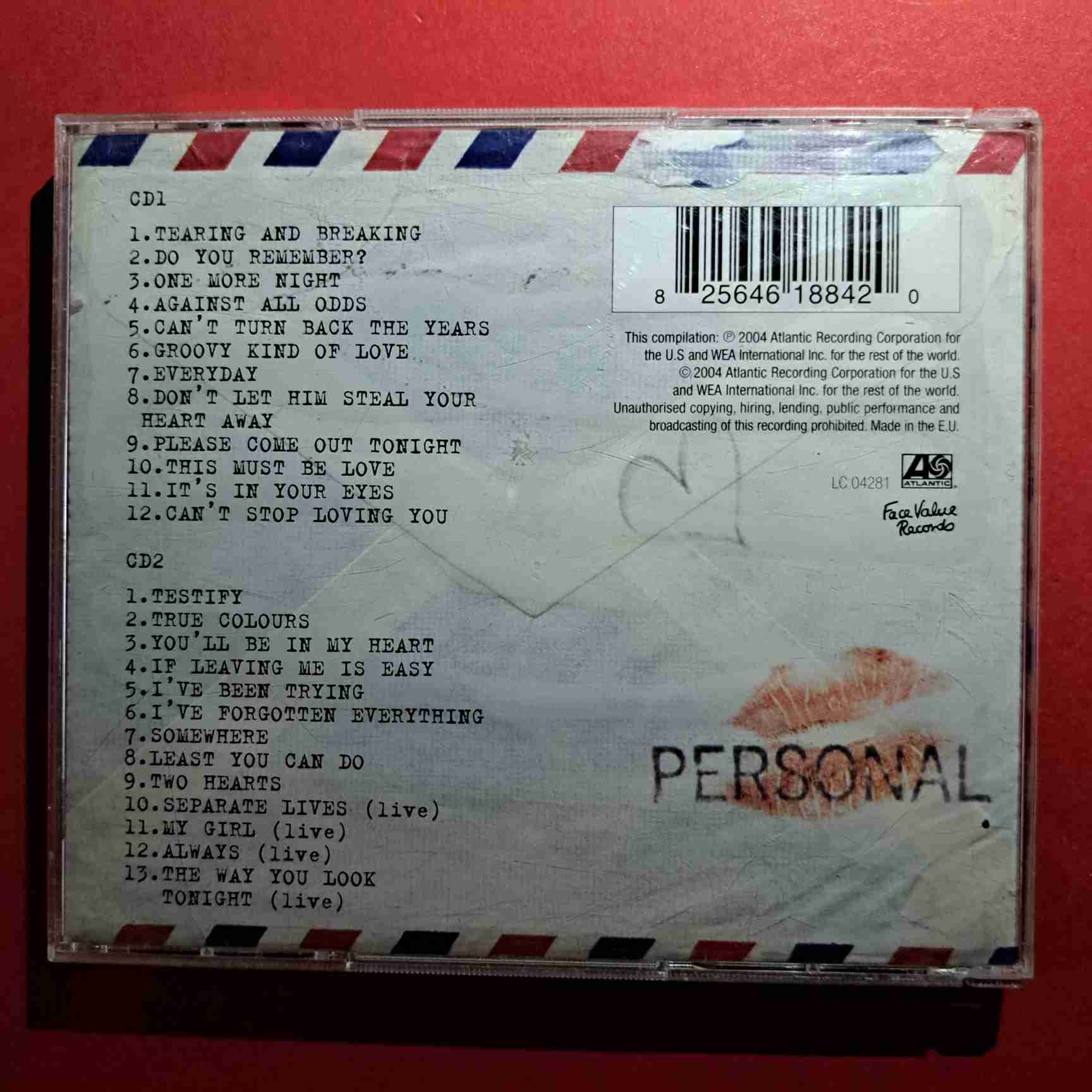 Phil Collins – Love Songs (A Compilation... Old And New) – 2CD audio (C1) - imagine 3