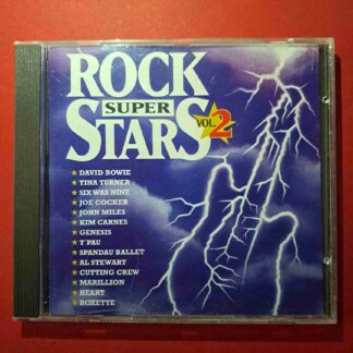 Rock Super Stars Vol. 2 – David Bowie, Roxette, Joe Cocker, Marillion, Geneis, Tina Turner – CD audio (C1)