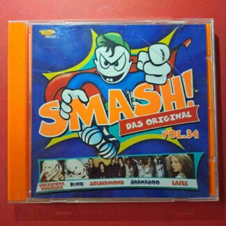 Smash! Vol. 34 – P!nk, Christina Aguilera, Soccx, Ciara,  Shanadoo– CD audio (C1)
