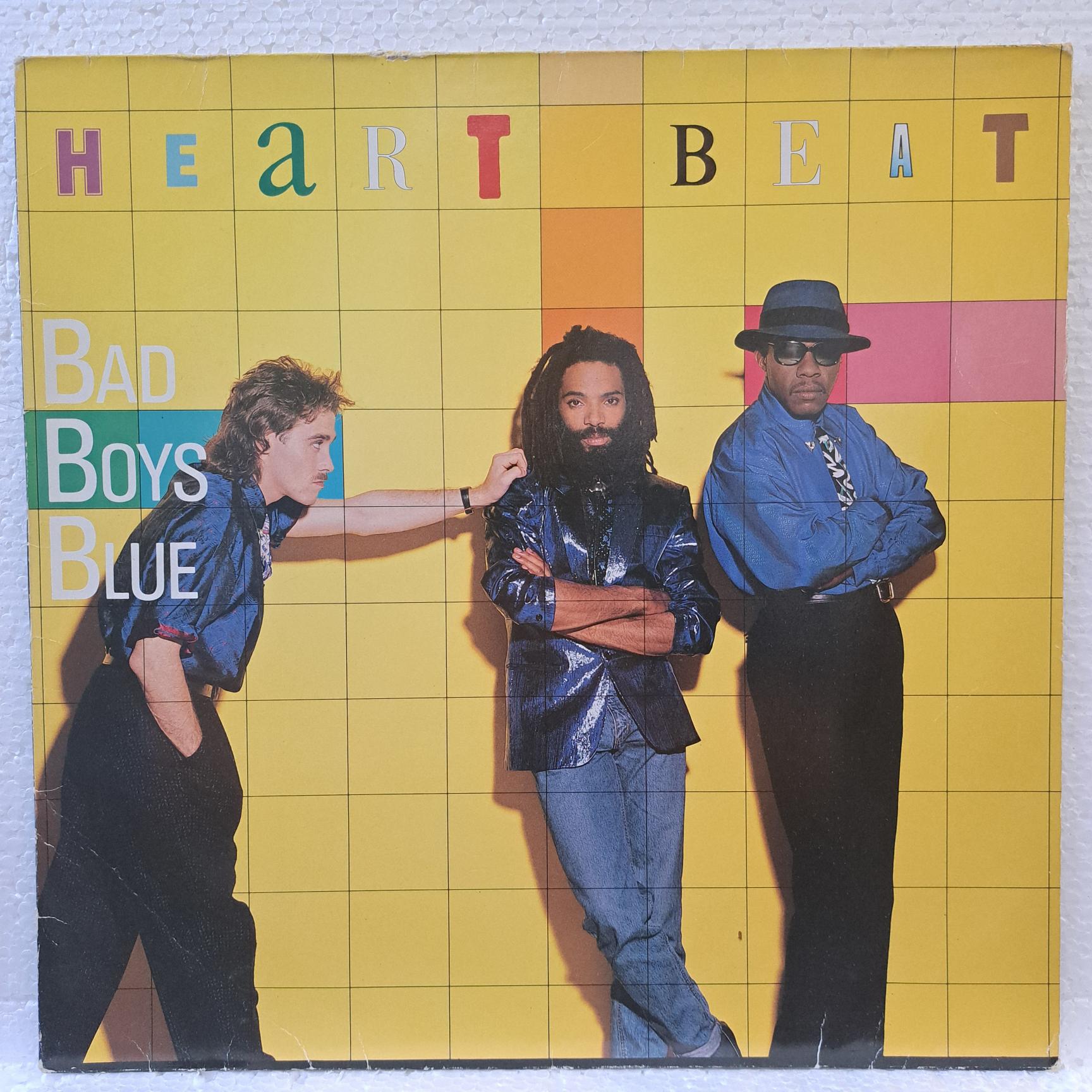 Bad Boys Blue – Heartbeat Disc VINIL LP VG+ (BOXC)