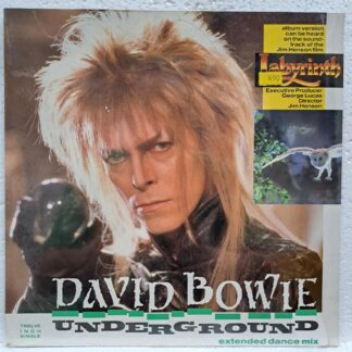David Bowie – Underground (Extended Dance Mix)   DISC VINIL  MINT NOS   (boxC)