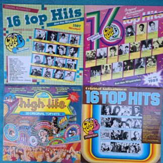 4 x Disc VINIL LP  VG VG+ (BOXD8) Mike Oldfield - AbbA Taylor Daine - Camouflage - Erasure - A-ha - OFF - Bangels - Duran D. - Alphaville - Talk T. - Ultravox