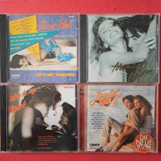 4 compilații de neuitat: Jeans Rock Vol. 2, Moments Of Love 12, Bravo Kuschelrock 11, Listen to My Heart 3 - 5CD audio (C3 35)