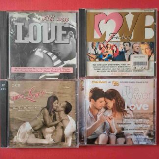 4 compilații cu cele mai cunoscute melodii de dragoste - 6CD audio (C3 21)