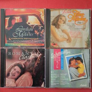 4 compilații cu melodii romantice și de dragoste - 4CD audio (C3 24)