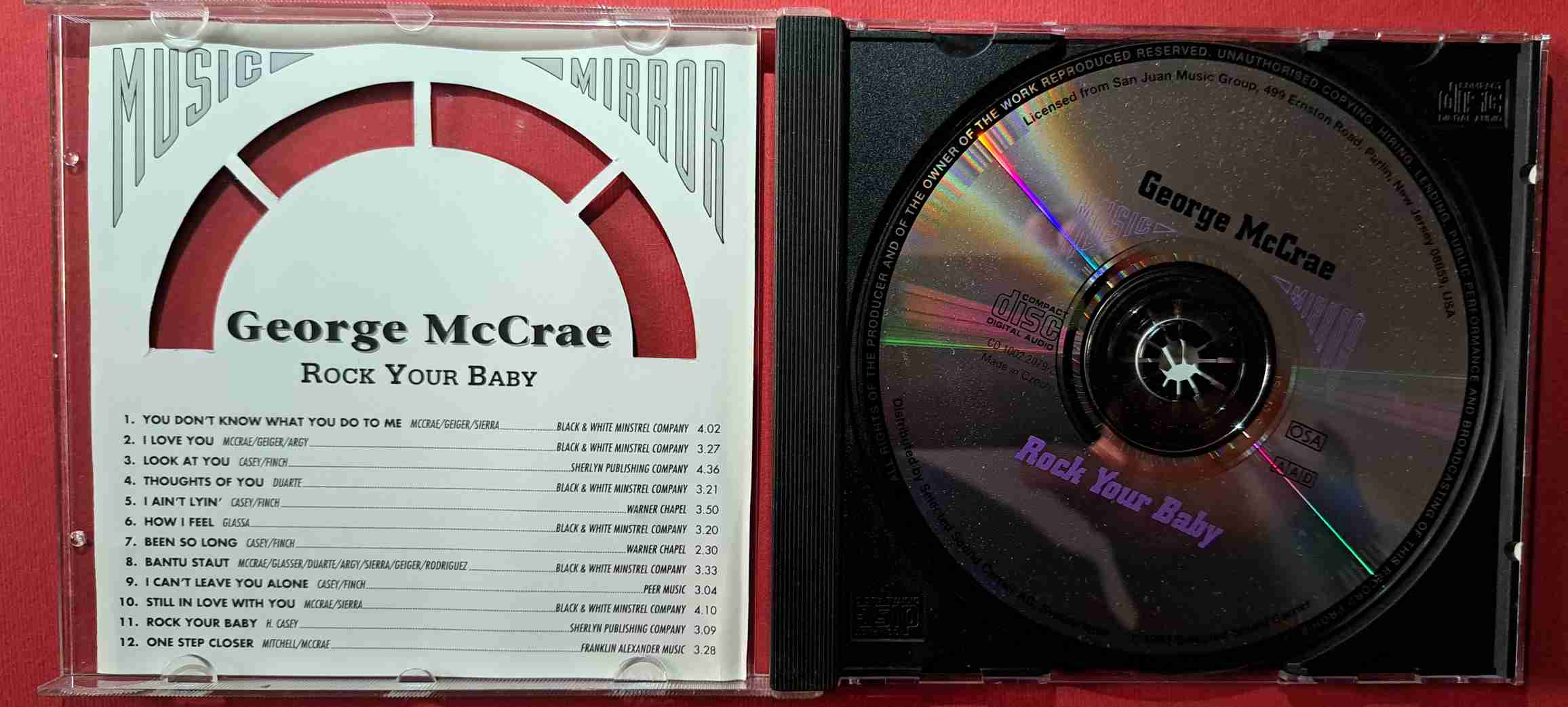 George McCrae – Rock Your Baby - CD audio (C3) - imagine 2