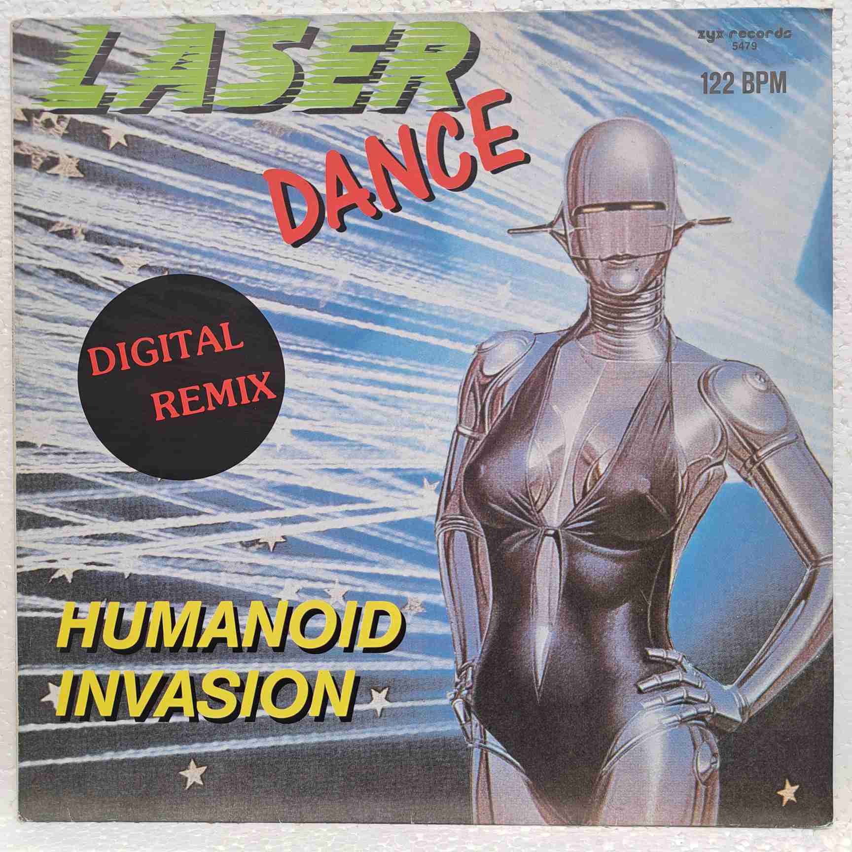 Laserdance – Humanoid Invasion (Digital Remix) Disc VINIL LP VG+ (BOX5)