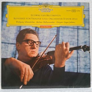 Ludwig van Beethoven - Wolfgang Schneiderhan ‧ Berliner Philharmoniker ‧ Dirigent: Eugen Jochum – Konzert Für Violine Und Orchester D-dur Op. 61   Disc VINIL LP  VG (BOXF)