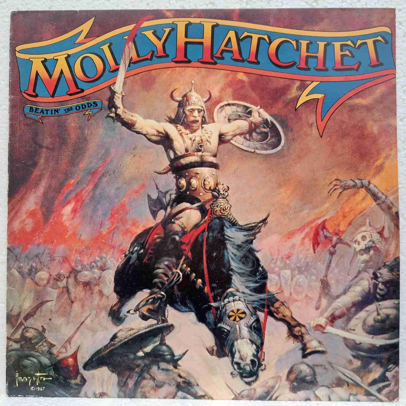 Molly Hatchet – Beatin' The Odds Disc VINIL LP VG+ (BOX5)