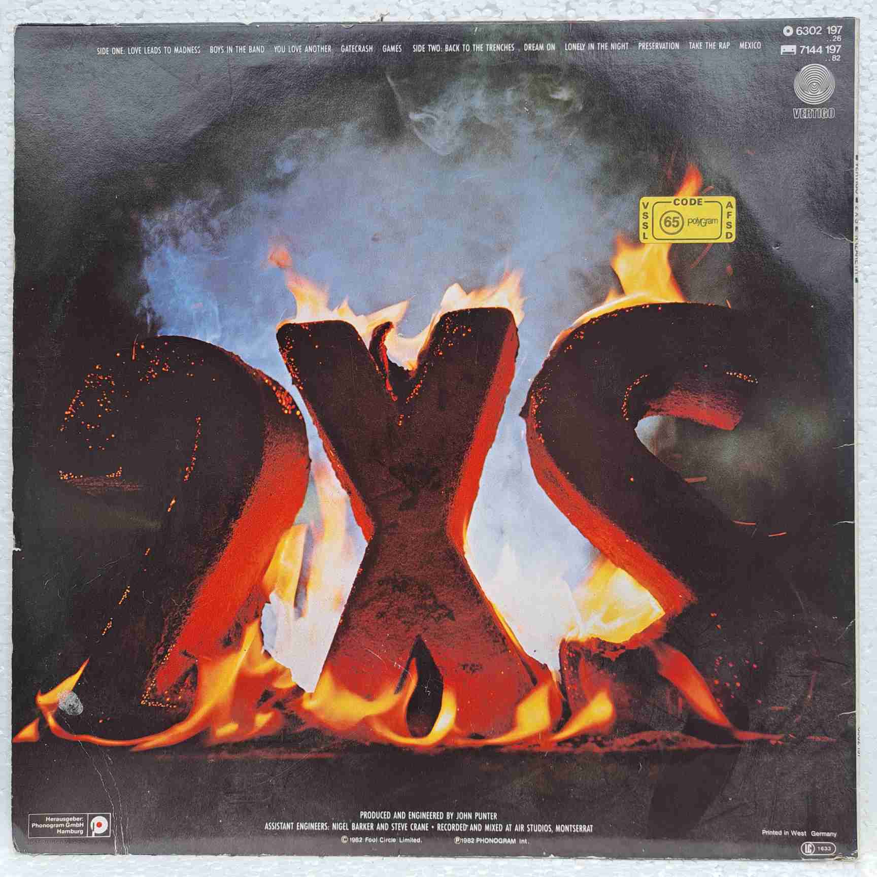 Nazareth – 2XS Disc VINIL LP VG+ (BOX5) - imagine 2