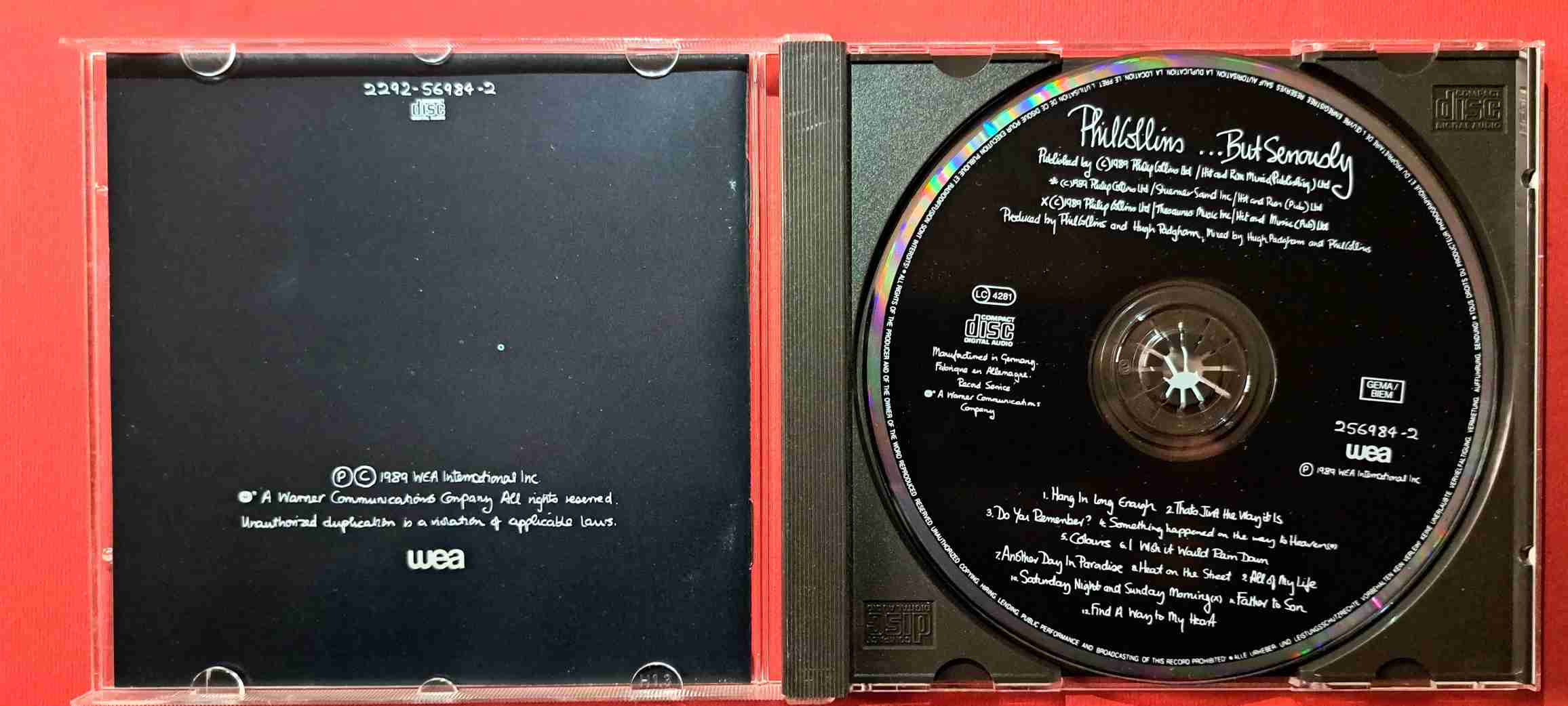 Phil Collins – …But Seriously - CD audio (C3) - imagine 2