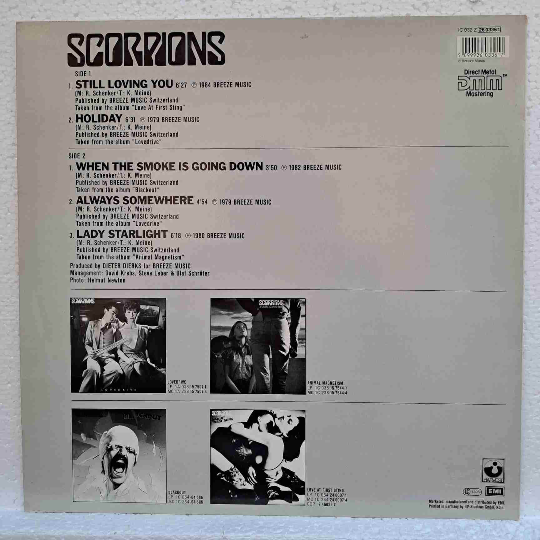 Scorpions – Gold Ballads DISC VINIL LP VG+ - imagine 2