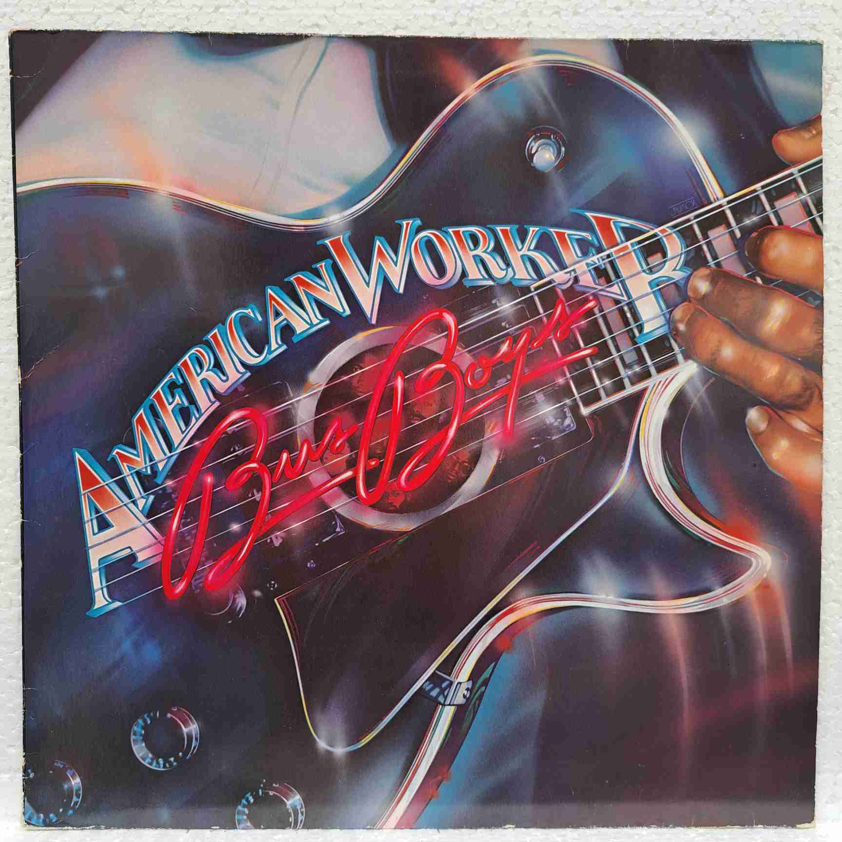 The Bus Boys – American Worker DISC VINIL LP VG VG+ (boxB)