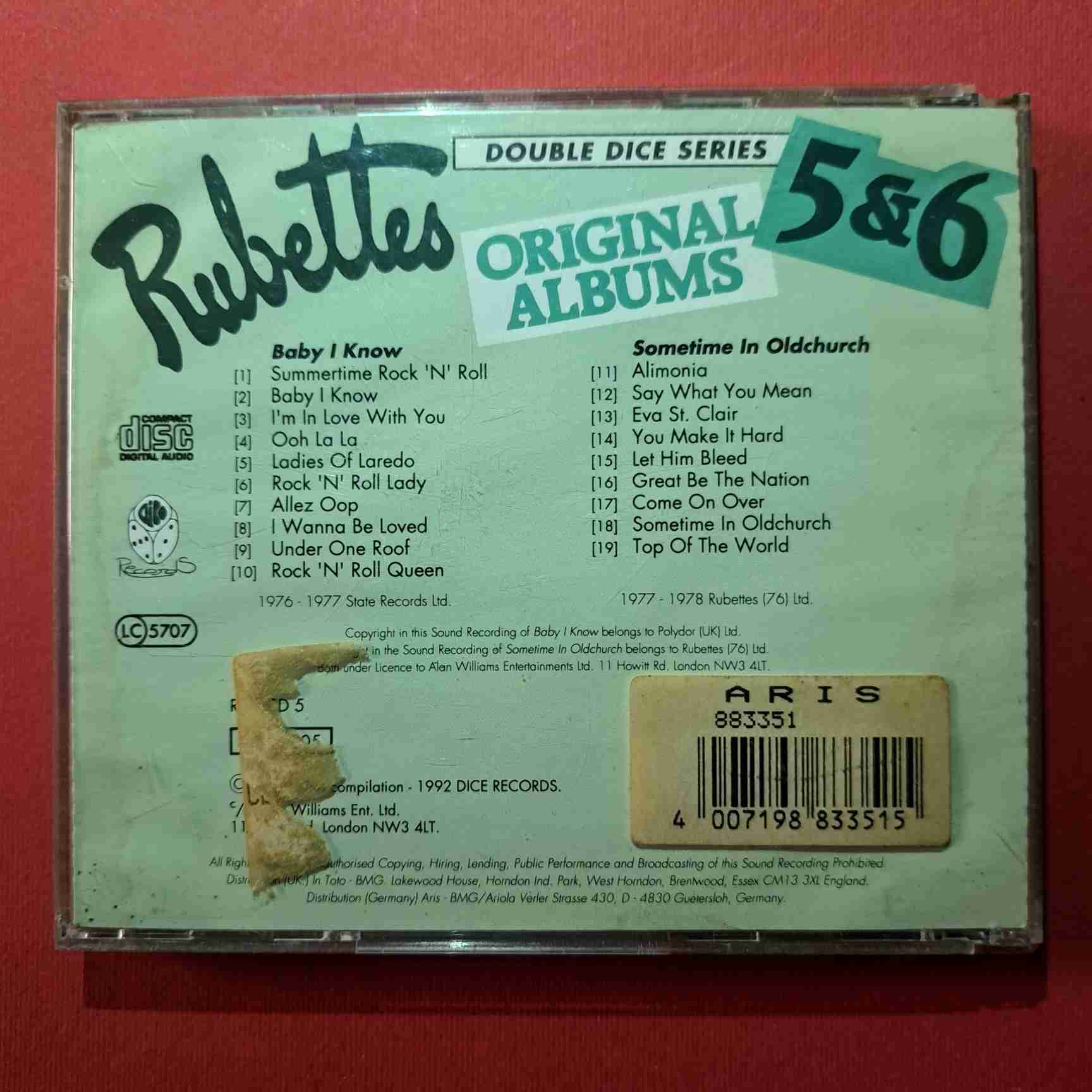 The Rubettes – Original Albums 5 & 6 - 2CD audio (C3) - imagine 3