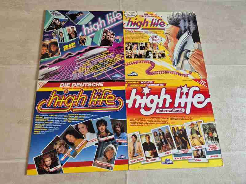 High life 4 x Disc VINIL LP VG VG+ Vinilurile Care Au Făcut Istorie