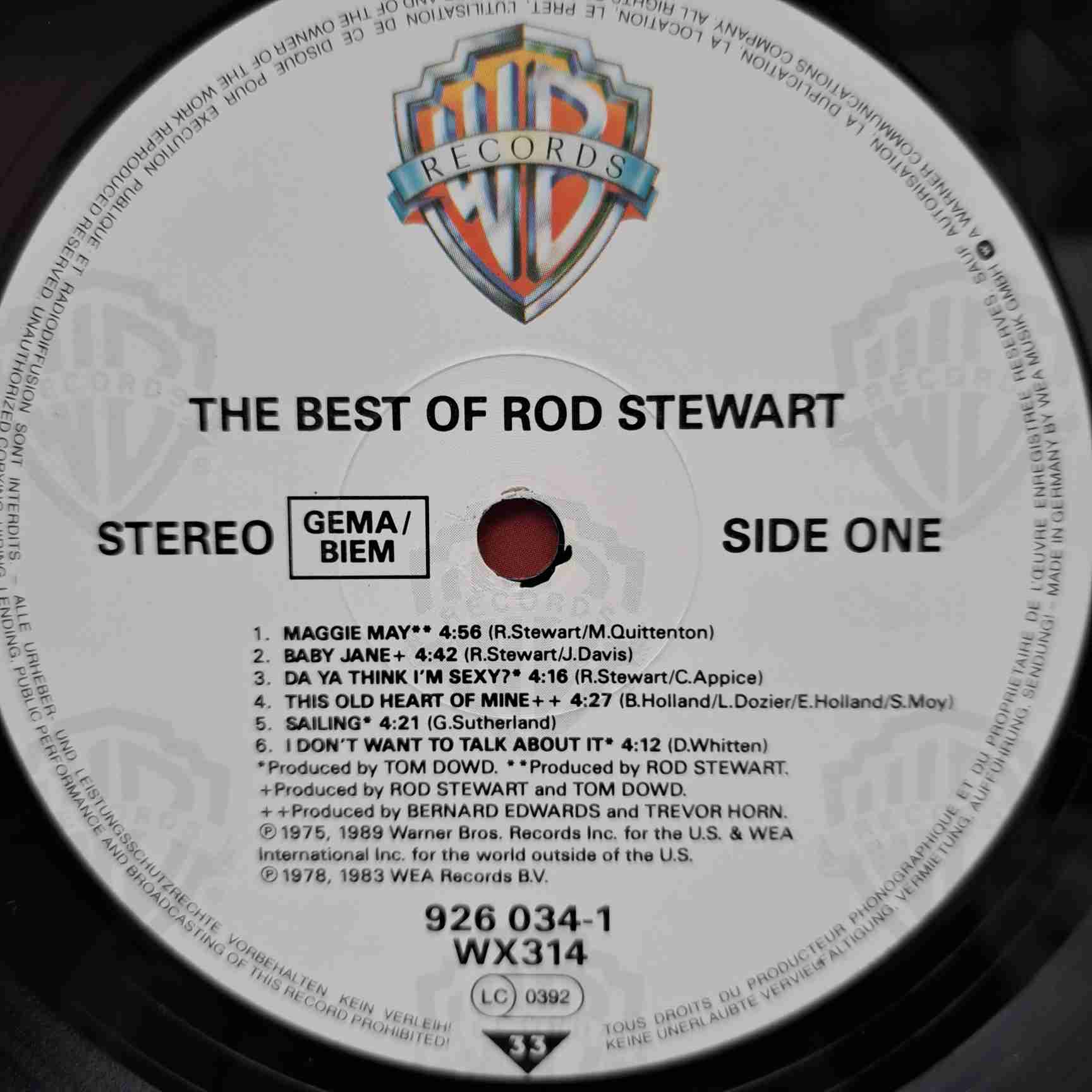 Rod Stewart – The Best Of Rod Stewart Disc VINIL LP VG (BOX5) - imagine 2