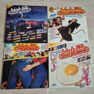 Disc vinil  4 LP -- HIGH LIFE -- Best Of Hituri Internaționale