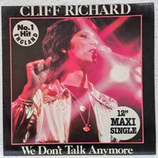 Cliff Richard – We Don't Talk Anymore     Disc VINIL MAXI VG (BOX5)