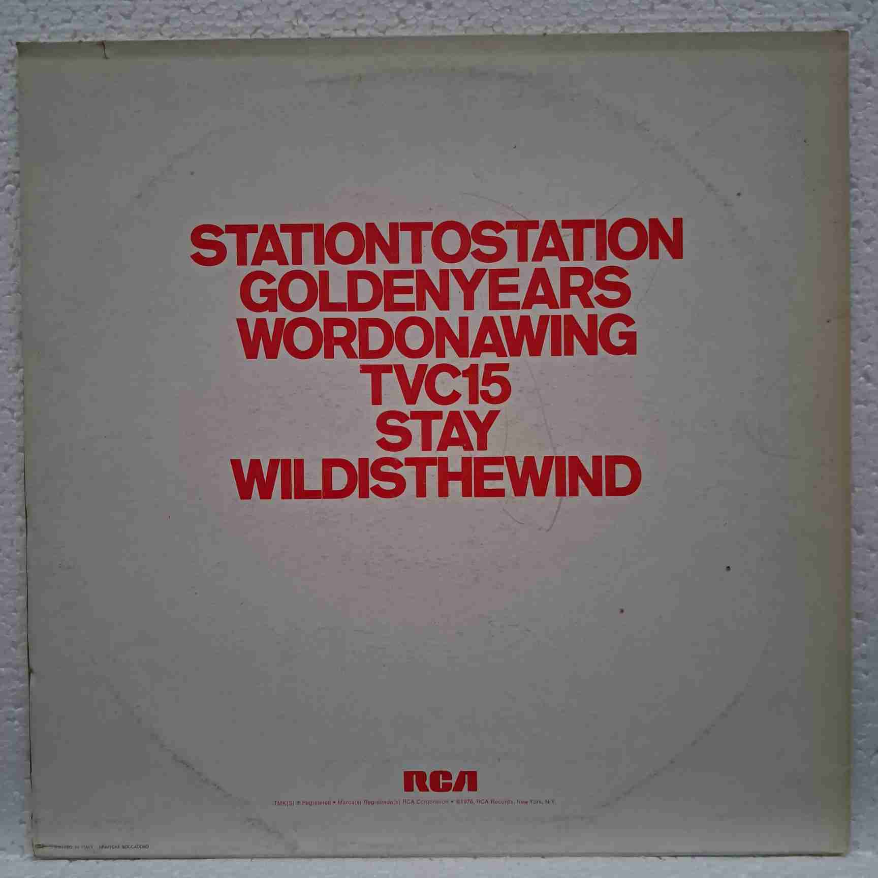 David Bowie – Station To Station Disc Vinil LP VG+ (boxB) - imagine 2
