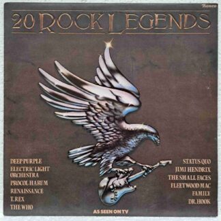 20 Rock Legends - Deep Purple, Black Sabbath, Nazareth, Earth, Wind And Fire, Foreigner - Disc Vinil LP VG VG+ (box5)