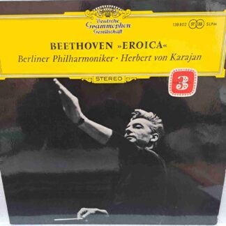 Beethoven / Berliner Philharmoniker - Herbert von Karajan – »Eroica«   Disc Vinil  LP  VG+ (box5)