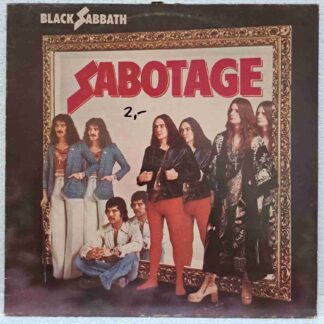 Black Sabbath ‎– Sabotage  Disc VINIL LP VG VG+