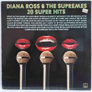 Diana Ross  The Supremes – 20 Super Hits   Disc Vinil  LP  VG+ (boxC)